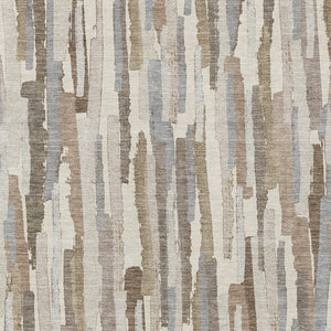 HomeRoots 5' Washable Ivory and Beige Striped Area Rug – Perfect for Indoor and Outdoor Durability and Style! 8' X 10' 609039