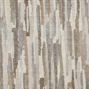 HomeRoots 5' Washable Ivory and Beige Striped Area Rug – Perfect for Indoor and Outdoor Durability and Style! 10' X 14' 609041