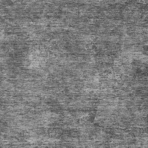 HomeRoots 5' Modern Abstract Gray and Smoky Black Washable Area Rug for Indoor and Outdoor Spaces 9' X 12' 609320