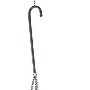 HomeRoots 42" Black Distressed Woven Metal Lantern Candle Holder - Handcrafted Artisanal Wall Decor for Any Space 609325