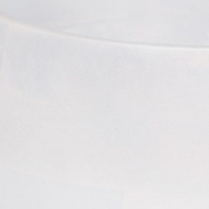 Homeroots 14" White Wood Round Centerpiece Bowl - Handcrafted Elegance For Your Table, Versatile Home Decor Piece   609348