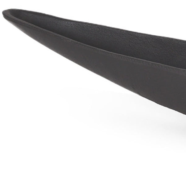 HomeRoots 39" Black Metal Oval Centerpiece Bowl – Modern-Rustic Décor for Tabletops, Mantels & Styling Accents 609359