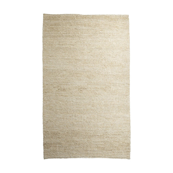 HomeRoots 9' Hand-Woven Natural Jute Area Rug – Unique Artisanal Design for Warmth and Texture in Your Home 9' X 12' 609376