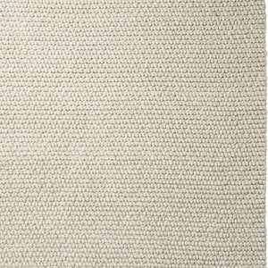 HomeRoots 5' Hand-Woven Cream Berber Area Rug - Soft Wool-Blend, Artisan-Made, Modern Design for Cozy Homes 609379