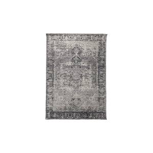 HomeRoots 8' Charcoal and Gray Moroccan Hand-Woven Vintage Area Rug for Cozy Living Spaces and Style 9' X 12' 609384