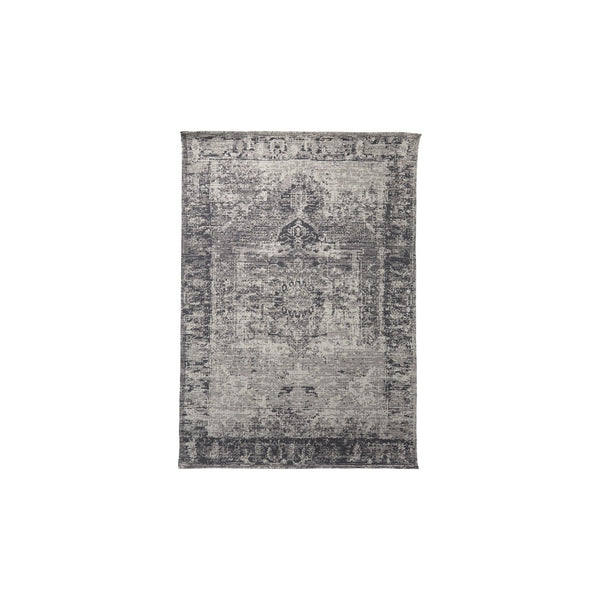 HomeRoots 8' Charcoal and Gray Moroccan Hand-Woven Vintage Area Rug for Cozy Living Spaces and Style 9' X 12' 609384