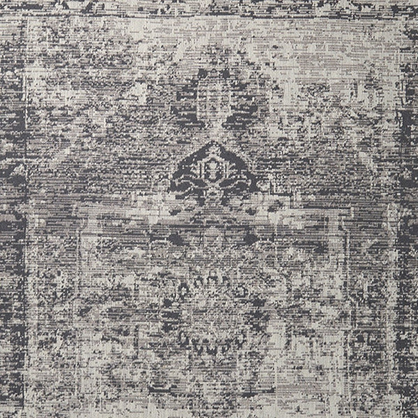 HomeRoots 8' Charcoal and Gray Moroccan Hand-Woven Vintage Area Rug for Cozy Living Spaces and Style 9' X 12' 609384