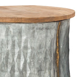 Caldwell Accent Table - Set of 2 Galvanized 609459 Elk Home