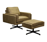 Olivia + Quinn Spencer Swivel Chair 6095_KDS4303 Kudos Seagrass