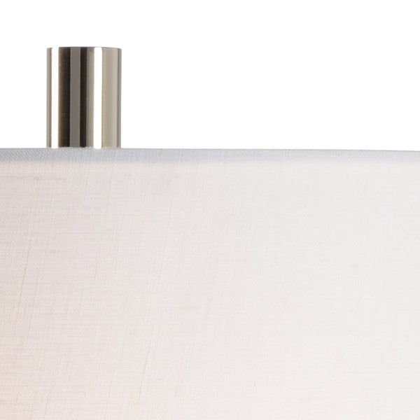 Wildwood Collodi Italian Ceramic Table Lamp In Lustrous Green Glaze — Slim 27.5" Handcrafted Accent Light 60961