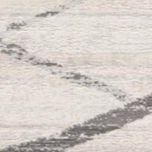 HomeRoots 2' x 25' Beige and Gray Abstract Runner Rug – Stylish, Stain-Resistant, Durable for Busy Homes & Hallways 609710