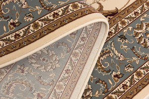 HomeRoots 30' Runner Sophisticated Dark Gray Tan Brown Oriental Area Rug for High-Traffic Elegance 30' Runner 609757