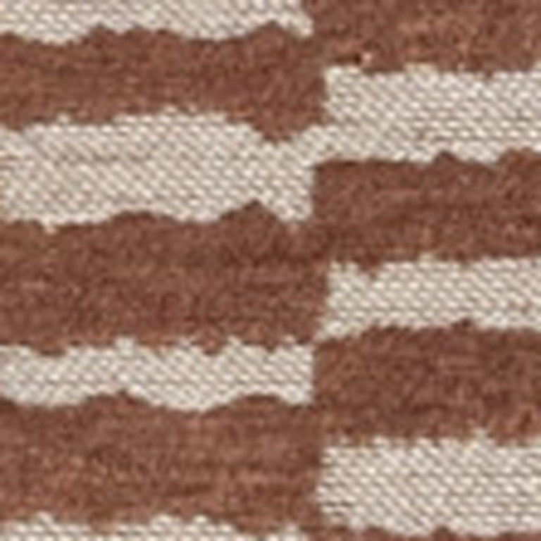 HomeRoots Washable Berber Area Rug Geometric Pattern Uv Resistant Low Pile Pet Friendly Recycled Fibers 5' x 7' 609864