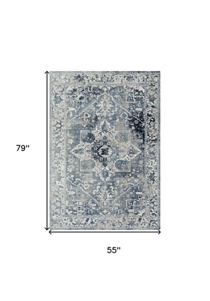 Tribal Area Rug Machine Washable Uv Resistant Recycled Pet Fibers Low Pile Indoor