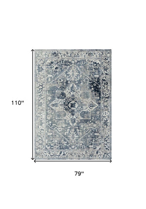 Tribal Area Rug Machine Washable Uv Resistant Recycled Pet Fibers Low Pile Indoor