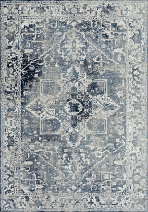 Tribal Area Rug Machine Washable Uv Resistant Recycled Pet Fibers Low Pile Indoor