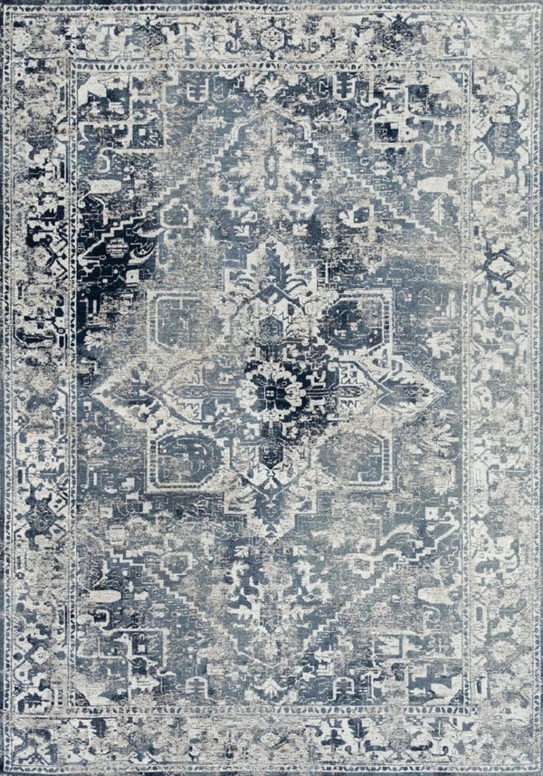 Tribal Area Rug Machine Washable Uv Resistant Recycled Pet Fibers Low Pile Indoor