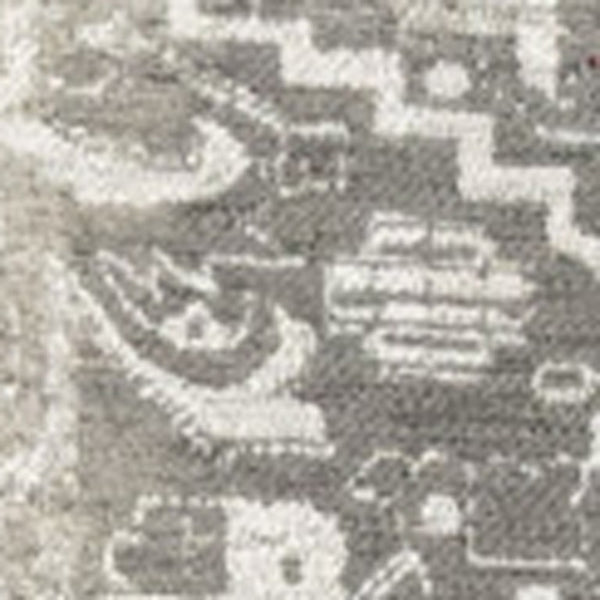 Tribal Pattern Washable Area Rug Uv Resistant Recycled Pet Low Pile for Living Rooms