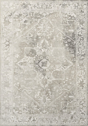 Tribal Pattern Washable Area Rug Uv Resistant Recycled Pet Low Pile for Living Rooms