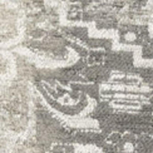 Tribal Pattern Washable Area Rug Uv Resistant Recycled Pet Low Pile for Living Rooms