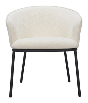 Essen Dining Chair Ivory 110101 Zuo Modern