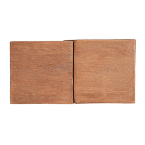 English Elm Christopher Knight Home® - MGO Rectangular Side Table Set of 2 – Durable MGO Outdoor Indoor Accent Stools, Weather-Resistant Patio Nesting End Tables Natural N770P341380N