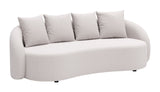 Sunny Isles Sofa Beige 704018 Zuo Modern