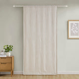 Madison Park Taylor Artisan Clipped Jacquard Light Filtering Rod Pocket/Back Tab Single Curtain Panel MP40-8432 Natural