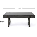 Christopher Knight Home® - Noble House - Abitha Faux Wood Coffee Table