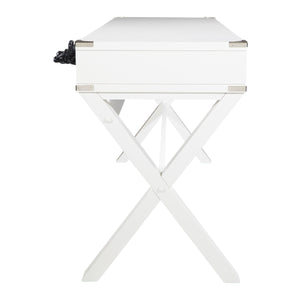 OSP Home Furnishings Wellington 46" Desk with Power White