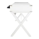 OSP Home Furnishings Wellington 46" Desk with Power White