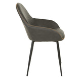 OSP Home Furnishings Piper Chair Smoke