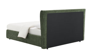 English Elm Cheryl Chenille Upholstered Full Bed with Padded Headboard for Modern Bedroom B2756S00034