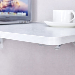 English Elm Laundry Wall-Mounted Folding Table - Space-Saving Workstation For Home, Garage, Office & More! W3226P278936