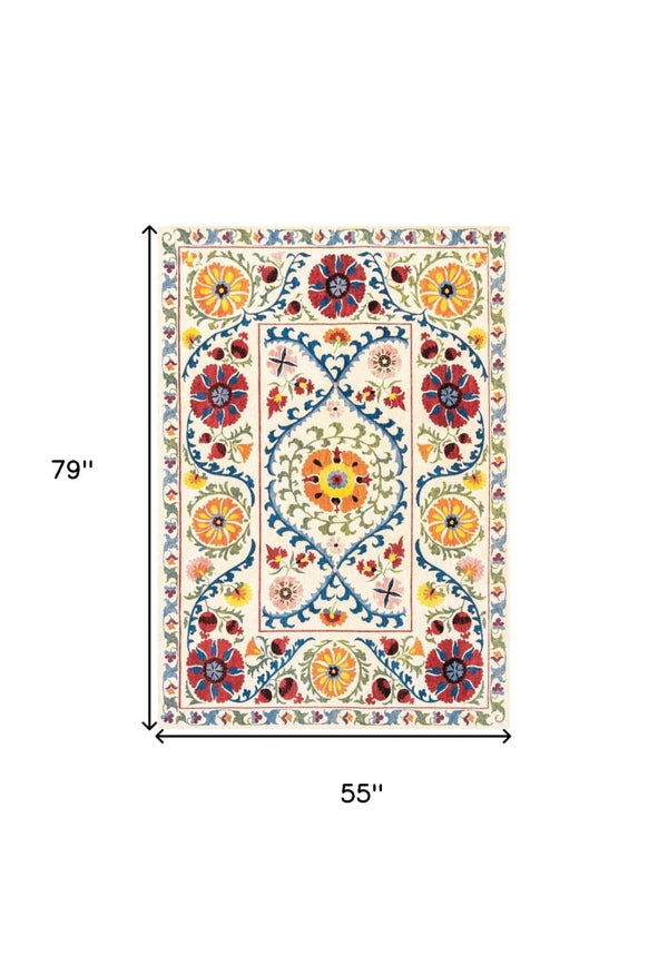 I Need to Find a Common First Word Across Variant Titles. They Start With: 5x7, 6x8, 7x9, 8 Ft, 9x13 — These Are All Size Values I Must Avoid. Let Me Look at the Key for Guidance: "beige-red-and-orange-tribal-washable-area-rug-with-uv-protection"