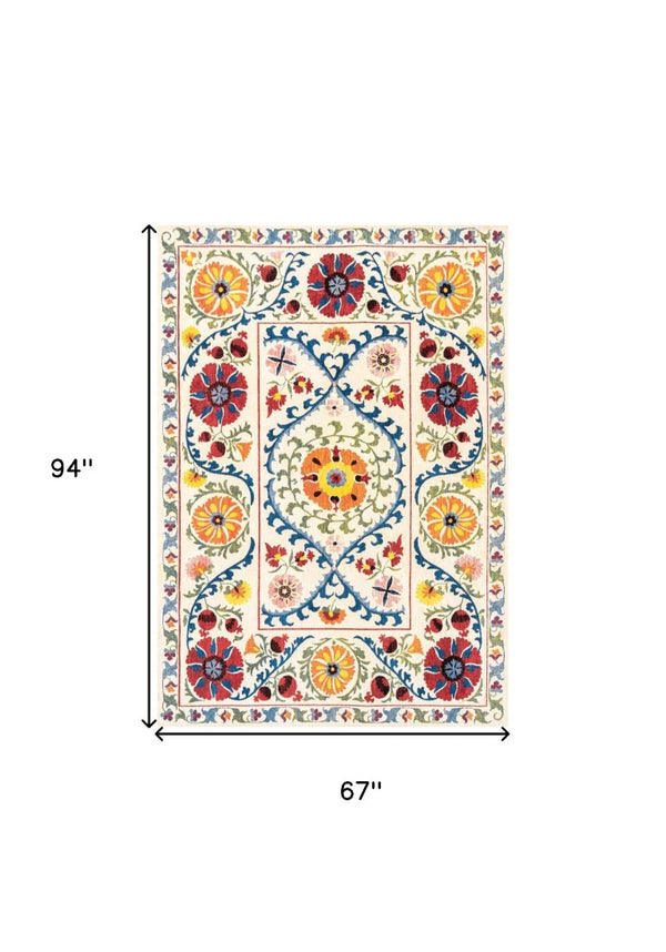 I Need to Find a Common First Word Across Variant Titles. They Start With: 5x7, 6x8, 7x9, 8 Ft, 9x13 — These Are All Size Values I Must Avoid. Let Me Look at the Key for Guidance: "beige-red-and-orange-tribal-washable-area-rug-with-uv-protection"