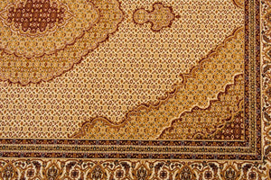 HomeRoots 18' Beige and Cream Moroccan Runner Rug - Durable, Stain-Resistant, Perfect for High-Traffic Areas! 610224