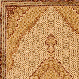 HomeRoots 16' Beige and Cream Moroccan Runner Rug – Durable, Stain-Resistant, Perfect for High-Traffic Areas! 610225