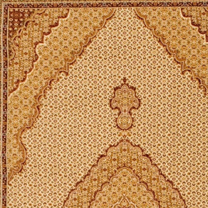 HomeRoots 14' Beige and Cream Moroccan Runner Rug - Durable, Stain-Resistant, Stylish Accent for High-Traffic Areas 610226