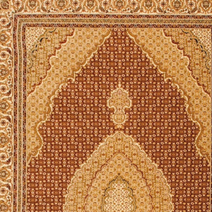 HomeRoots 18' Red and Beige Moroccan Runner Rug - Durable, Stain-Resistant Design for High Traffic Areas & Homes 610228