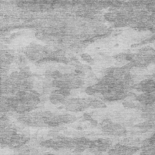 HomeRoots 5' Stylish Silver and Gray Abstract Area Rug - Durable, Washable, Perfect for Indoor or Outdoor Spaces 5' X 8' 610445