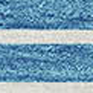 HomeRoots 5' Sky Blue and Denim Striped Area Rug - Durable, Machine Washable for Indoor and Outdoor Spaces 10' X 14' 610509