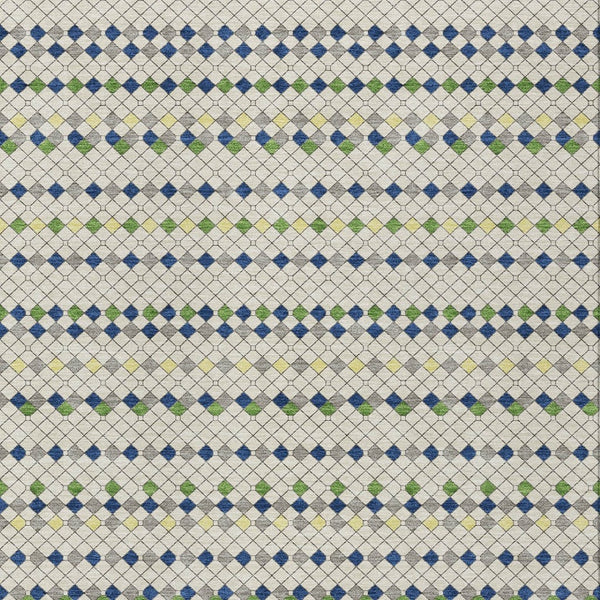 HomeRoots 5' Stylish Linen and Lime Green Striped Area Rug - Durable, Washable, Indoor/Outdoor Versatile Accent 10' X 14' 610539