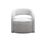 Olivia + Quinn Carmel Swivel Chair 6105_DELRAY Del Ray Pearl w/ Never Fear Protection