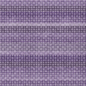 HomeRoots 5' Vibrant Lavender and Purple Striped Washable Area Rug for Indoor and Outdoor Versatile Style 8' X 10' 610603