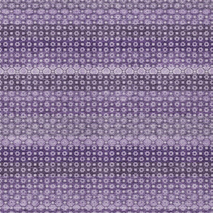 HomeRoots 5' Vibrant Lavender and Purple Striped Washable Area Rug for Indoor and Outdoor Versatile Style 9' X 12' 610604