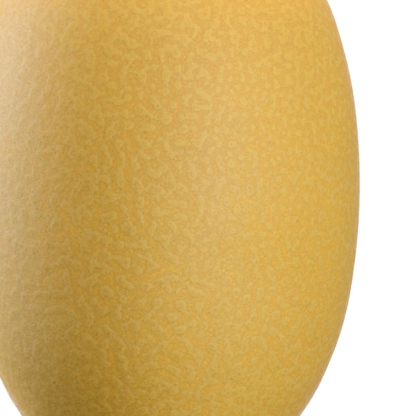 Wildwood Lisbon Mid-Century Ochre Lamp With Hand-Finished Ceramic Base And Linen Shade For Warm Ambient Light 61062