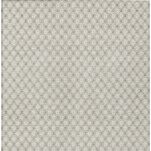 HomeRoots 5' Elegant Beige and Ivory Floral Area Rug – Durable, Washable Design for Indoor & Outdoor Spaces 10' X 14' 610635