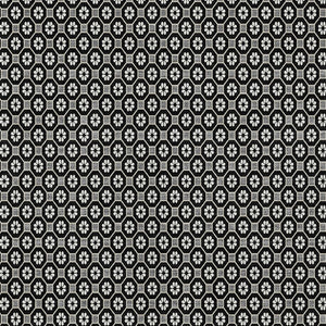 HomeRoots 5' Elegant Black and Gray Floral Washable Area Rug for Indoor and Outdoor Spaces, Durable Design 5' X 8' 610637