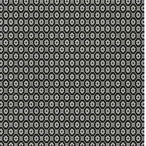 HomeRoots 5' Elegant Black and Gray Floral Washable Area Rug for Indoor and Outdoor Spaces, Durable Design 9' X 12' 610640